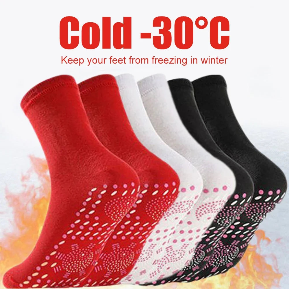 Self Heating Thermal Socks