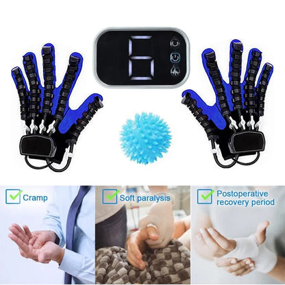 Smart Rehab Massage Gloves for Stroke & Hand Function Recovery