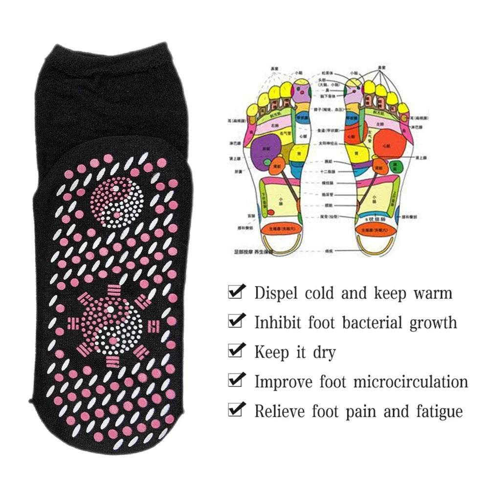 Self Heating Thermal Socks