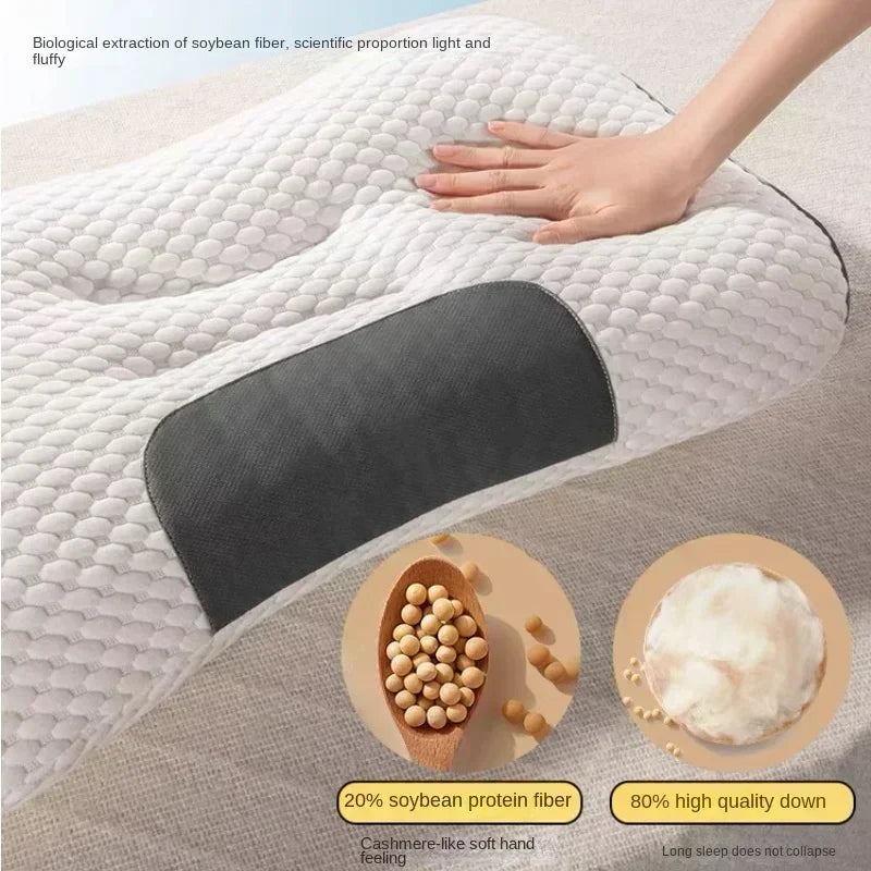 Soybean Fiber Massage Pillow