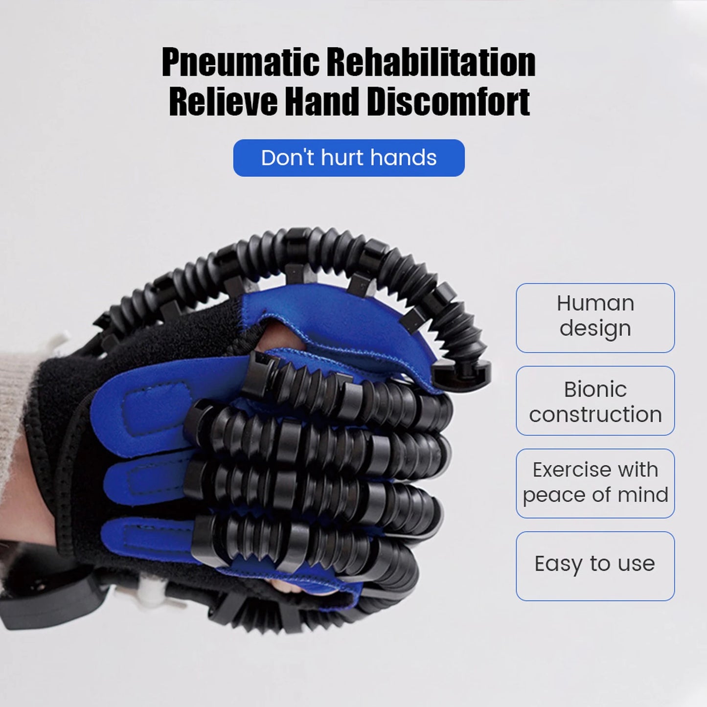 Smart Rehab Massage Gloves for Stroke & Hand Function Recovery