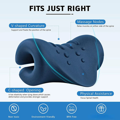 V-Shaped Neck and Shoulder Pillow Stretcher