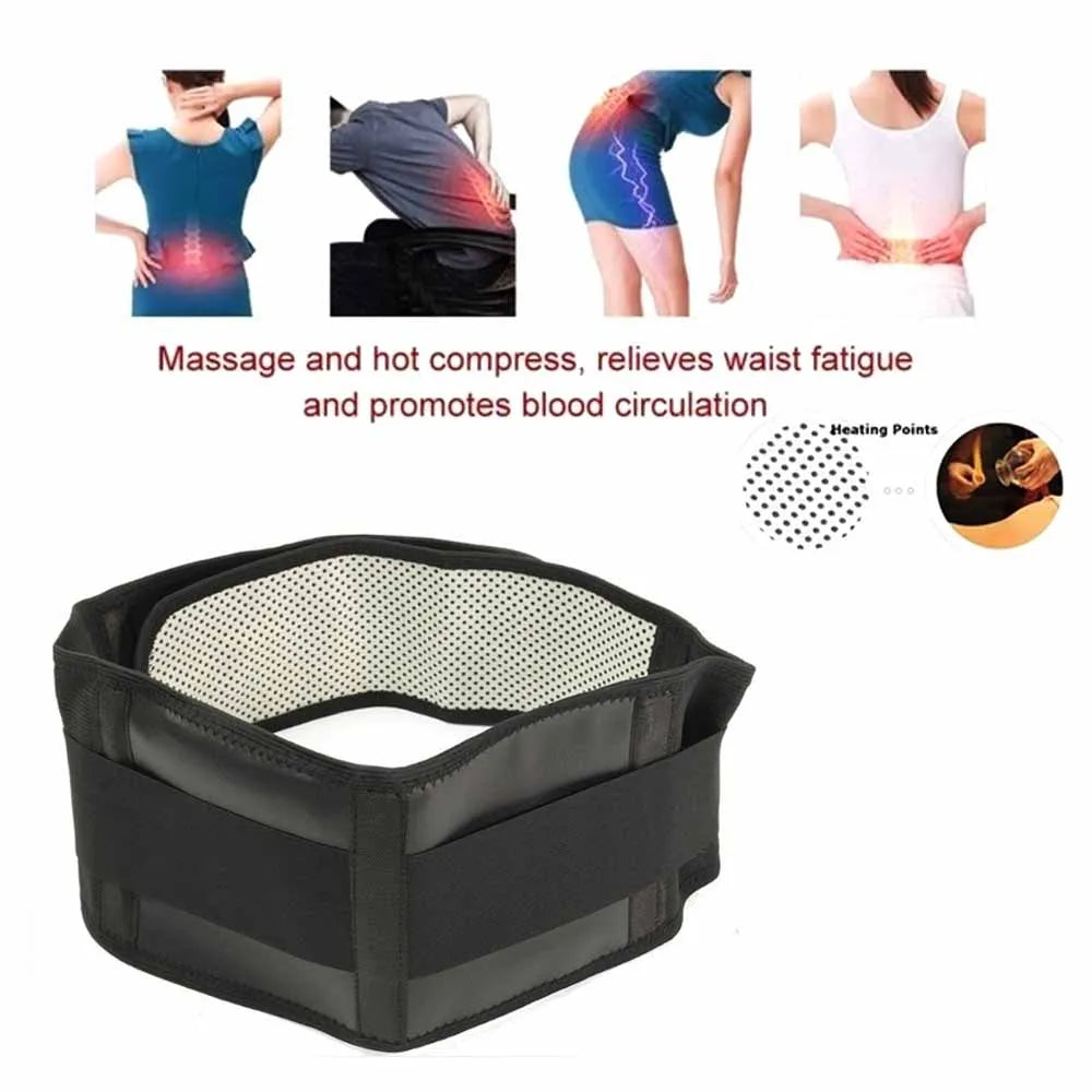 Magnetic Therapy Self-Heating Lumbar Support Belt