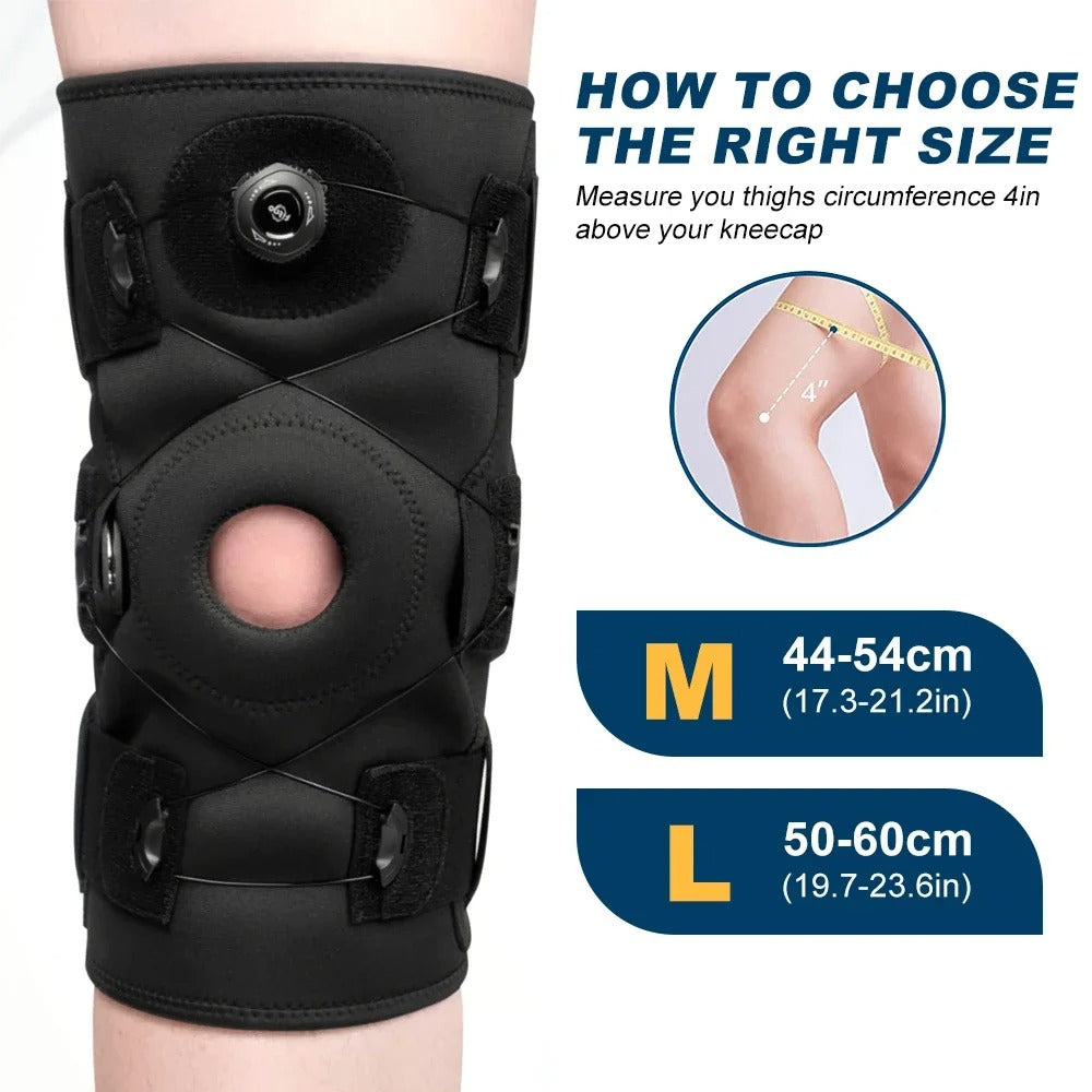 Advanced Knee Brace with Side Stabilizers